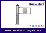Electric Car Park Barriers , Pedestrian Swing Barrier Gates With Traffic Light