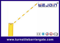 0.6s Automatic Vehicle Barrier Gate AC 220V Bi - Direction Boom Holder Design