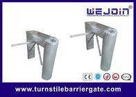Face Recognition Turnstile Security Systems , Terminal Waist Height Turnstile Gate
