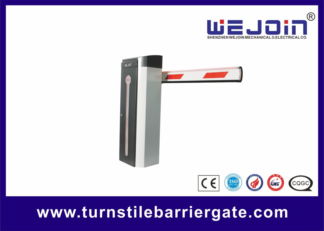 Stainless Steel Automatic Parking Barrier with LED Light Boom For Office Building