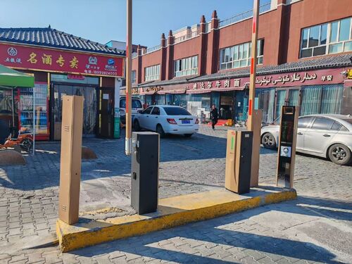 kasus perusahaan terbaru tentang E40Pro Barrier Gate for Street-side Commercial Parking Lot