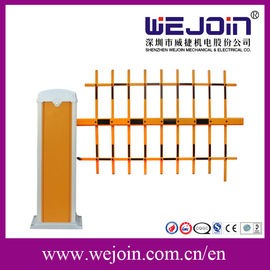 High End Traffic Parking Barrier Gate AC Motor 120W Dengan Sistem Backlight LED