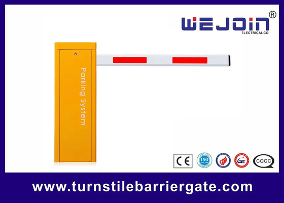 3s 4.5m Automatic Boom Barrier Gate Aluminium Alloy Motor Untuk Tempat Parkir Komersial