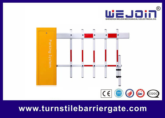 AC Motor Automatic Boom Barrier Gate Tanpa Kopling Untuk Manajemen Parkir Mobil