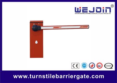 80W Low Noise Automatic Car Park Square Arm Boom Barrier Gate untuk Tempat Parkir