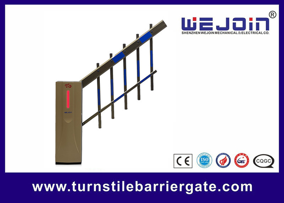 DZE4 Higher Stability Parking Lot Barrier Gate Two Fence Boom 4.5m 6s Non Spring