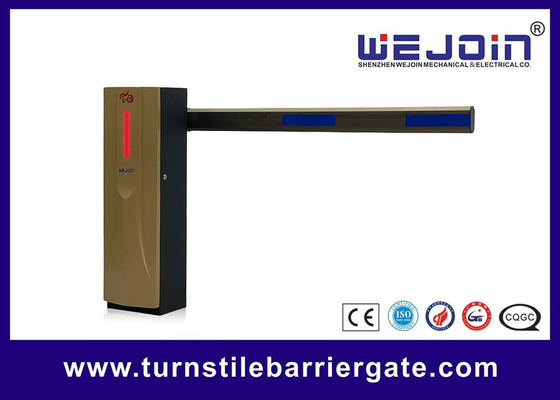 Boom Lurus 3-6m Parking Barrier Gate 1.8-6s Running Speed ​​​​Boom Gate Keamanan Disesuaikan