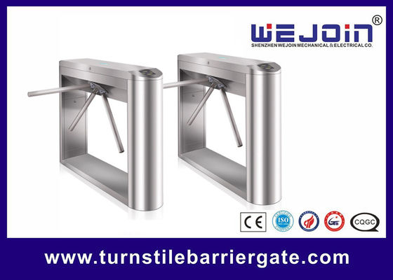 Pintu Masuk Keluar Kecepatan Cepat Turnstile Barrier Gate Dengan QR Code Bar Code Pembaca RFID
