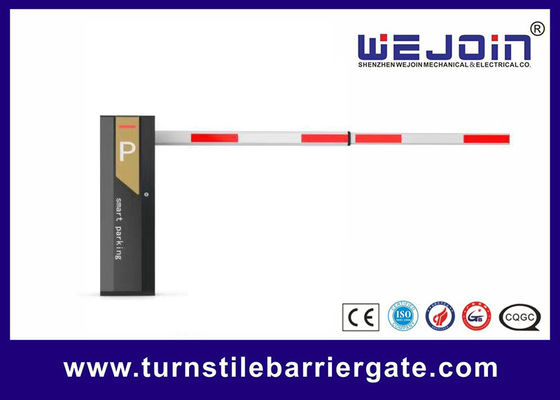 AC220V / AC110V Steel Parking Lot Barrier Gate RS485 Interface Komunikasi