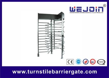 Laser cutting Full Height Turnstiles For Access Control With ID Card