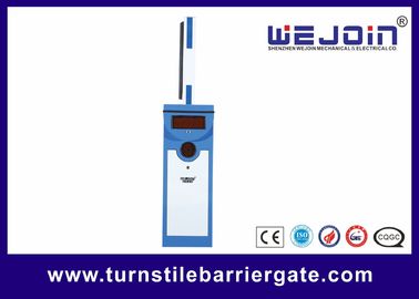 80 W Low Noise Automatic Car Park Barriers, Square Arm Boom Gate Untuk Tempat Parkir
