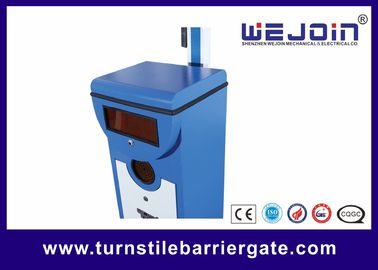 80 W Low Noise Automatic Car Park Barriers, Square Arm Boom Gate Untuk Tempat Parkir