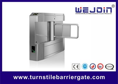 Sikat DC24V Motor Jenis swing Barrier Turnstile Gate Machine / Pintu Masuk Supermarket