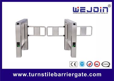 Portable Single Bridge tipe Swing Barrier Gate untuk Pedestrian, Supermarket Swing Gate