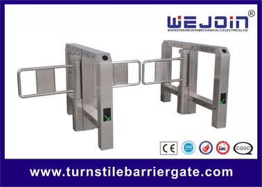 Portable Single Bridge tipe Swing Barrier Gate untuk Pedestrian, Supermarket Swing Gate