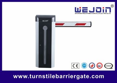 Automatic Car Park Electronic Barrier Gates Dengan Karet Pelindung Dan Led Traffic Light Boom
