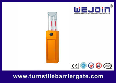 Kecepatan Tinggi Gerbang Tol Orange Otomatis Boom Bararier 220V / 110V Untuk Jalan Raya