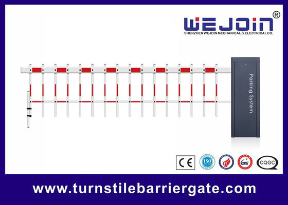 Smart Boom Gate Barrier Gate dengan 6 meter Max Boom Length dan 3 sec 6 sec Running Time for Parking Lots