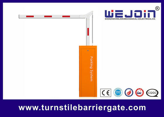 6M Boom Length AC Motor Parking Lot Barrier Gate untuk peningkatan keamanan parkir