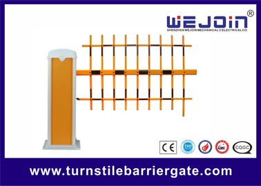 Digital Kendaraan Barrier Gates Remote Control Lurus Folding Fencing Boom Type