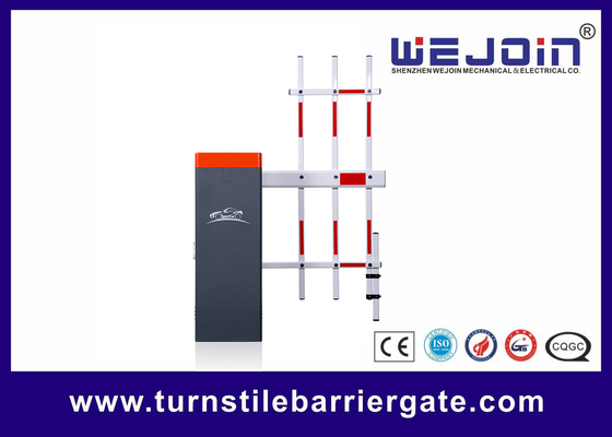 DC24V 10A Power Supply 4m Tiga Pagar Boom Barrier Gate 100% Siklus Kerja
