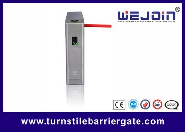 Arah ganda Turnstile Barrier Gate 30 ~ 40 Orang / Min 36W Lengan Auto Menjatuhkan