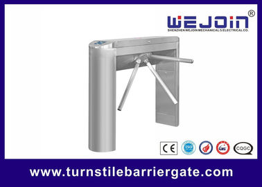 Keamanan finger finger print membaca baffle gate untuk metro tripod turnstile untuk sistem kontrol akses