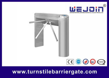 stainless steel kontrol akses rfid esd tripod turnstile barrier gate untuk perpustakaan universitas