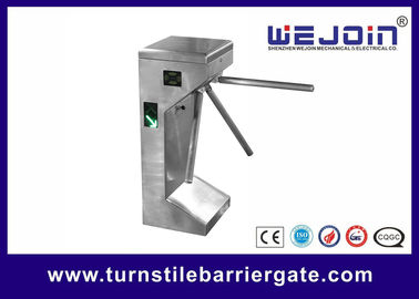 Kantor Indoor Kontrol Akses Wajah Tripod Turnstile dengan pembaca sidik jari wajah Tripod Turnstile gate