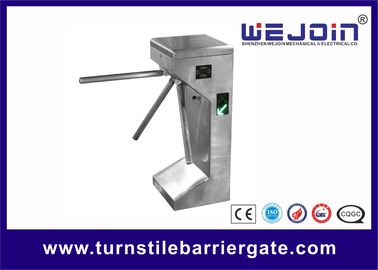 Kantor Indoor Kontrol Akses Wajah Tripod Turnstile dengan pembaca sidik jari wajah Tripod Turnstile gate