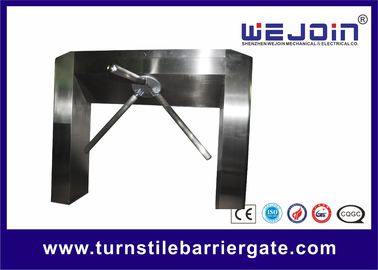 220V / 110V Tripod Turnstile Gate Indoor Barrier Entrance Control 25-32 Orang / Min