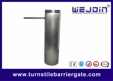 DC Motor Tripod Turnstile Gate No Exposed Screws / Fasteners Arah Ganda 50 / 60HZ