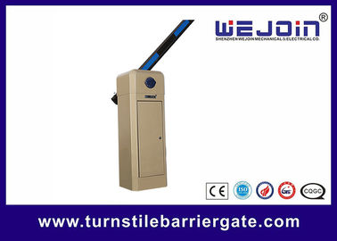 Folding Boom Gate Intelligent Barrier 6m Max Panjang Boom 220V Panduan Rilis
