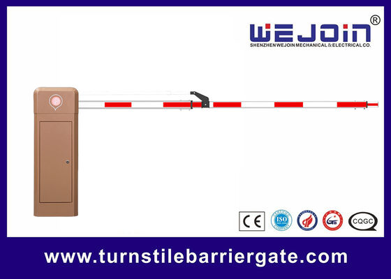 CB01VF-I Series DC Variable Frequency Barrier Gate dengan umur 6 juta siklus dan panjang boom 8M