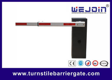 Pembaca Kartu Mobil Parkir Barrier Gate Aluminium Alloy Motor Dengan Loop Detector