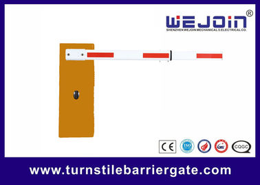 DC Servo Motor Parking Lot Security Gates 304 Stainless Steel 3s 6s Waktu Operasional