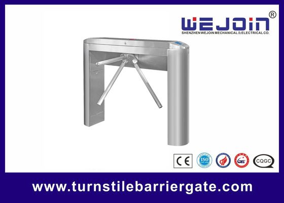 Brush DC Motor Access Control Pintu Gerbang Pintu Masuk RFID 304 SS Bi - Directional Forbidden Pass