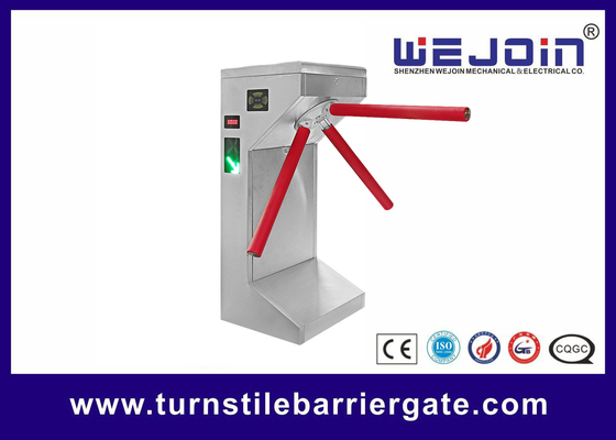 Penuh Otomatis 304 Stainless Steel Cerdas Tripod Turnstile Barrier Gate