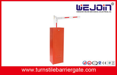 Security Electronic Barrier Gates 6m Max Boom Panjang Perlindungan IP44 Untuk Tol
