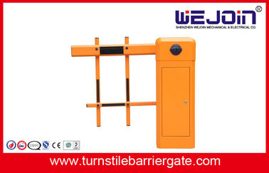 Heavy Duty Arm Auto Reverse Station Gerbang Tol Barrier Gate 8 Metes Max Boom