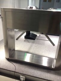 Kontrol Akses Tripod Turnstile Gate Semi Automatic Barrier Security Tripod Type
