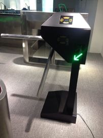 Supermarket Pinggang tinggi tripod turnstile satu sisi masuk dan keluar mesin, pintu masuk dan gerbang yang ada