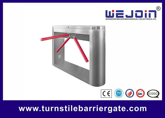 Double Direction Turnstile Barrier Gate Jenis Jembatan 36W Dengan Pembaca Kartu