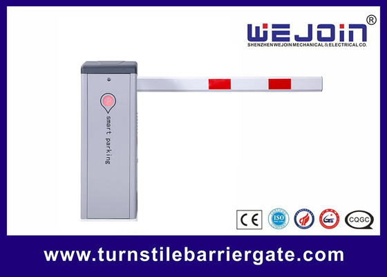 Servo Motor Card Reader Traffic Boom Barrier 6m Boom Gerbang Penghalang Parkir Mobil