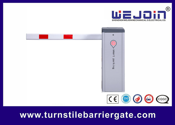 6m Boom 3 ~ 5s Adjustable Barrier Gate TCP IP Port Untuk Kendaraan