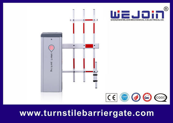 Straight Boom 3 ~ 5s Rising Arm Barrier Gate 120W Dengan Pagar