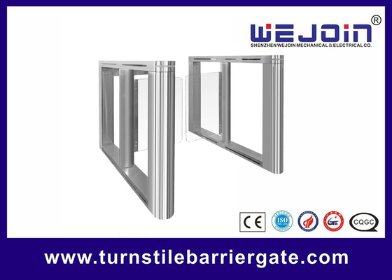 RFID SS304 Pintu Masuk Swing Barrier Gate 500mm Arm Auto closing