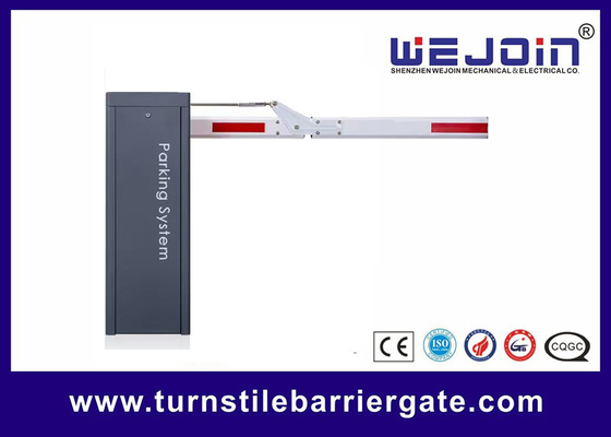 Auto Reverse No Clutch Traffic Boom Barrier SUS304 Rs485 Lengan Lipat