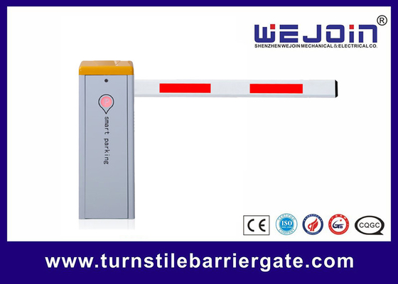 AC220V IP54 6m Arm Barrier Gate Operator 24r / Min Untuk Lalu Lintas Tinggi