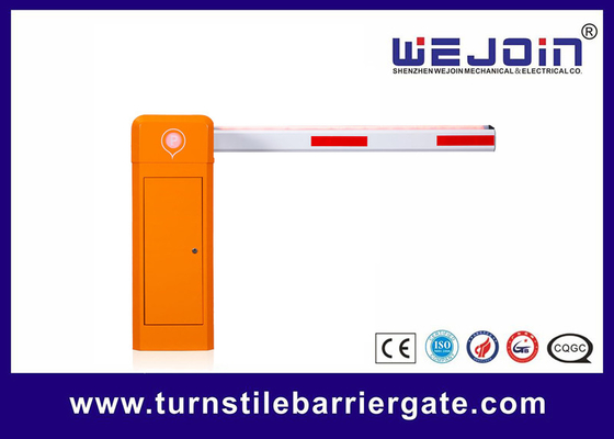 6m Boom Stabilitas Lebih Tinggi Tempat Parkir Barrier Gates 1.5S Foam Boom Untuk Kendaraan